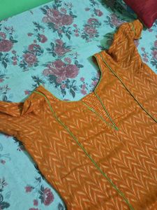 Orange Kurta