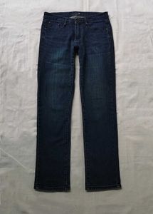 Y2k low rise straight jeans