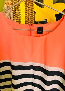 Color Block Striped Blouse