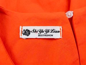 sunset Orange mini dress (with pockets) 🍊✨