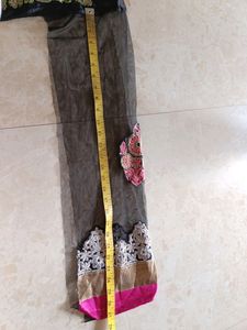 Semistitch Anaarkali Gown For Teenager