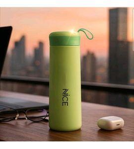 Green 'NICE' Water Bottle