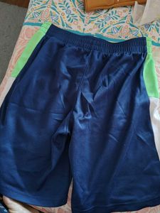 Reebok Navy Blue Athletic Shorts