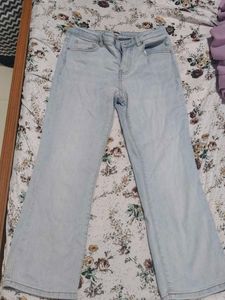 Light Wash Flare Jeans