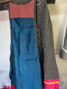 Unique Patchwork Sleeveless Kurta