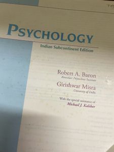 Pearson Baron Psychology 5th Edition