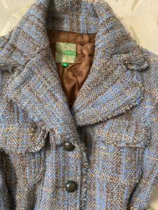 Classic Tweed Blazer Jacket