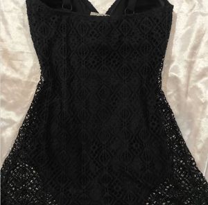 Elegant Black Net Swimsuit