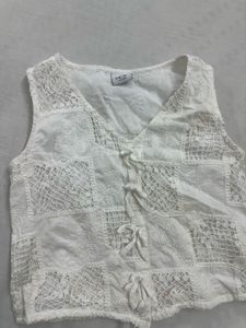 Boho Crochet Sleeveless Top