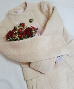 Beige coat