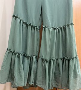 Flowy Ruffled Palazzo Pants