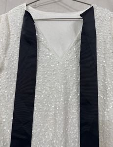 Sparkling Sequin dress with Black Ribbon Detail