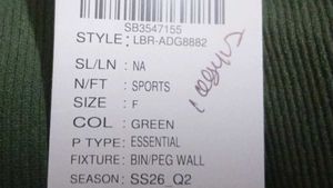 Green Sports Bra free size
