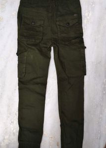 Men's Olive Green Cargo Pants