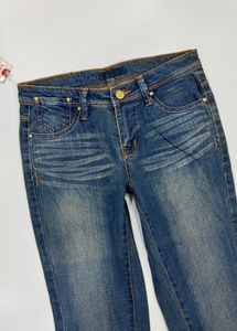 Y2K low rise bootcut jeans
