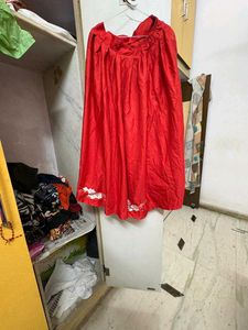combo of two red skirts