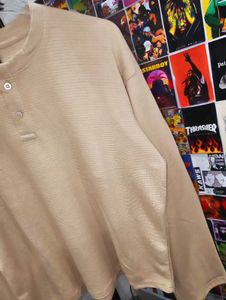 ABUNDANCE BOXY FIT WAFFLE HENLEY TEE 😎🔥❤️‍🔥