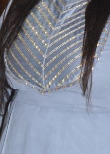 Elegant Grey Ethnic Gown