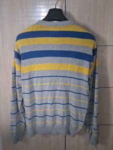 Men's Striped Crewneck Sweater