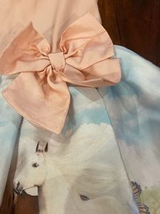 Adorable Horse Print Dress