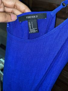 Vibrant Blue Jumpsuit