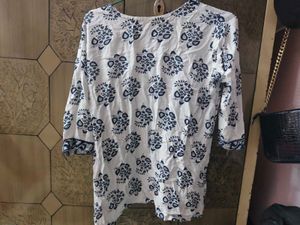 white short kurti