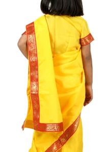 Kid's Saree For 5-10 Years Girl