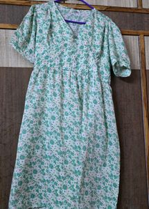 Beautiful artificial silk dress