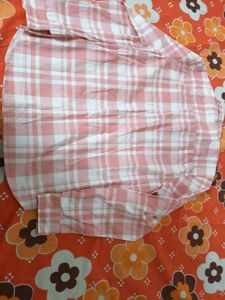 Men's Pink Plaid Shirt