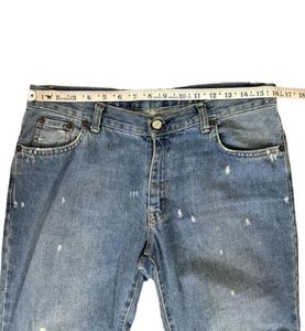 Y2K embroidered jeans
