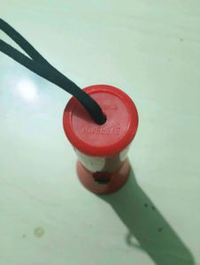 Red Rechargeable LED Flashlight