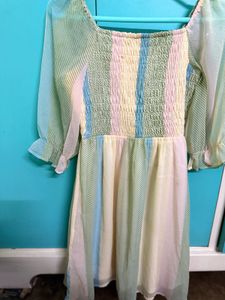 Cute Striped Casual Dress by vero moda