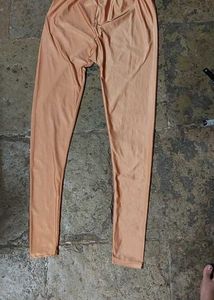 Copper Gold Shimmery Leggings