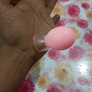 Pink Silicone nipps &amp; massage cup