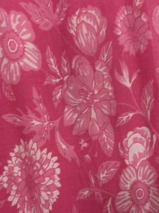 Pink Floral Print Kurta