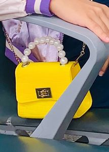 Mini Yellow Sling Bag