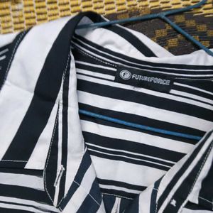 Chic Striped 🅰️Long Sleeve Tunic Top