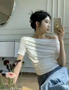 Chic Off-Shoulder Ruched Top