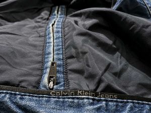 Original Calvin Klein Denim Quilted Jacket