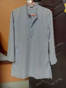 Men's Light Blue Kurta