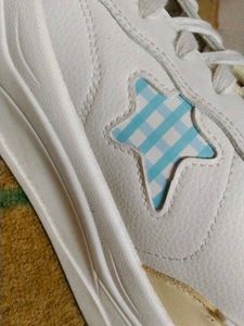 Y2K FASHION SHOES Chunky, star blue and yellow