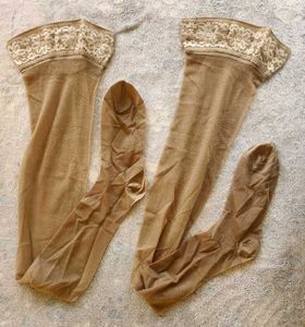 2 piece - Women's Lace Trim Stockings