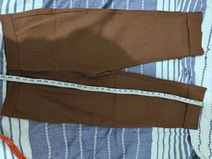 imported winter Brown Casual Pants