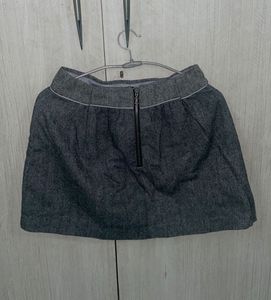 Stylish Grey Mini Skirt