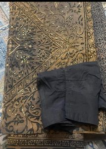 Exquisite Embroidered Saree