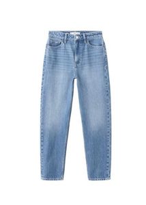 Light Wash Blue high waist straight boo