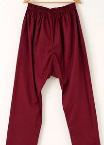 Elegant Maroon Kurta Set with Deer Embroidery