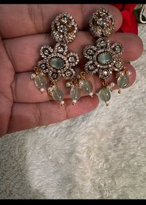 Elegant Beaded Necklace and Earring Set