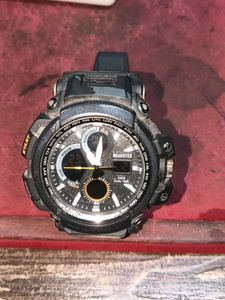 Roadster Dual Time Watch with metal box