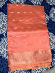 New Saree with Blouse matetial💕